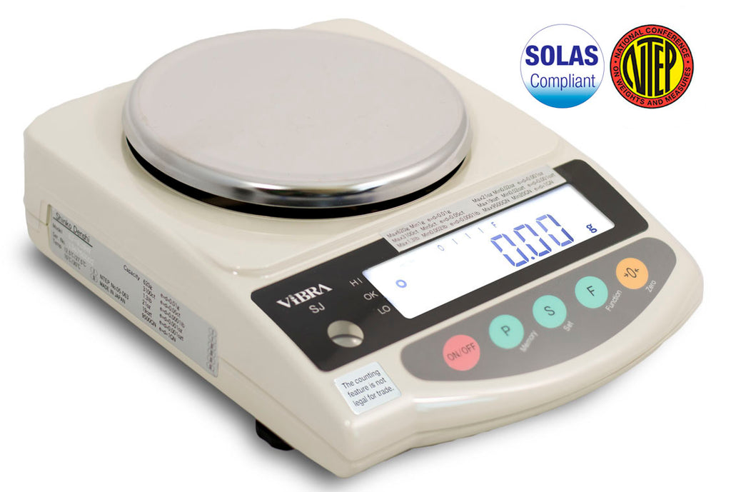 Vibra  Vibra SJ-620-NT Class I NTEP Approved Dispensary Balance  Precision Balance | Way Up Scales