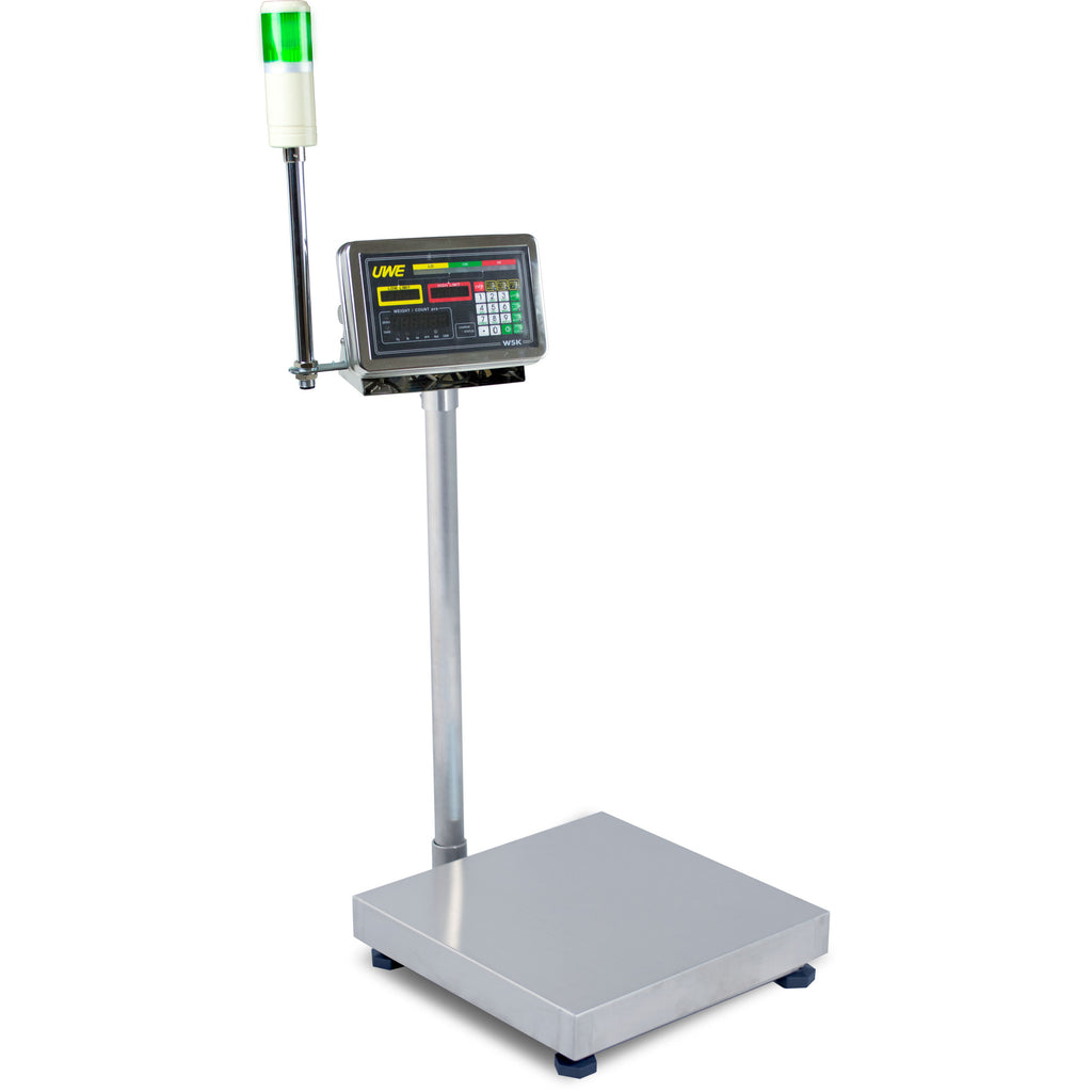 Intelligent-Weigh  UWE WSK-150-16 Stainless Steel Washdown Checkweighing Scale  Washdown Scale | Way Up Scales